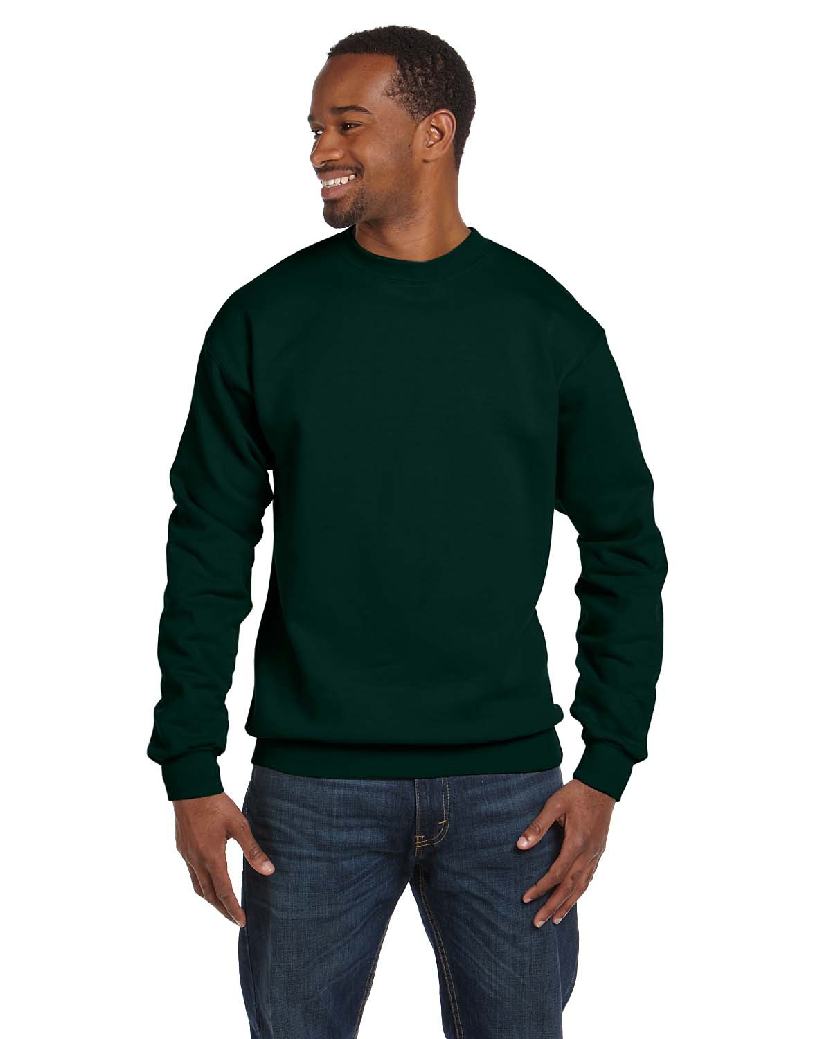 Hanes Adult 7.8 oz. EcoSmart 50/50 Fleece Crew - P1607