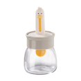 thumbnail image 3 of Distributeur d'Épices Pot à Condiments Bocal de Cuisine pour Camping Restaurant Famille Blanc, 3 of 8