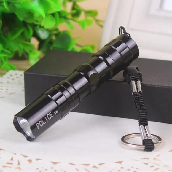 XYAIYT Lampe de Poche LED Compacte et Puissante Étanche, Stable, Économie de Batterie, Convient aux Voyages, au Camping, à l'Utilisation à la Maison, aux Situations d'Urgence (Noir)