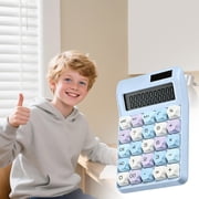 Vacemry Solar Powered Calculator, Dual Power Portable Calculator With Large Display, Desktop Calculator ForStudentsOffice Accounting HomeSchool