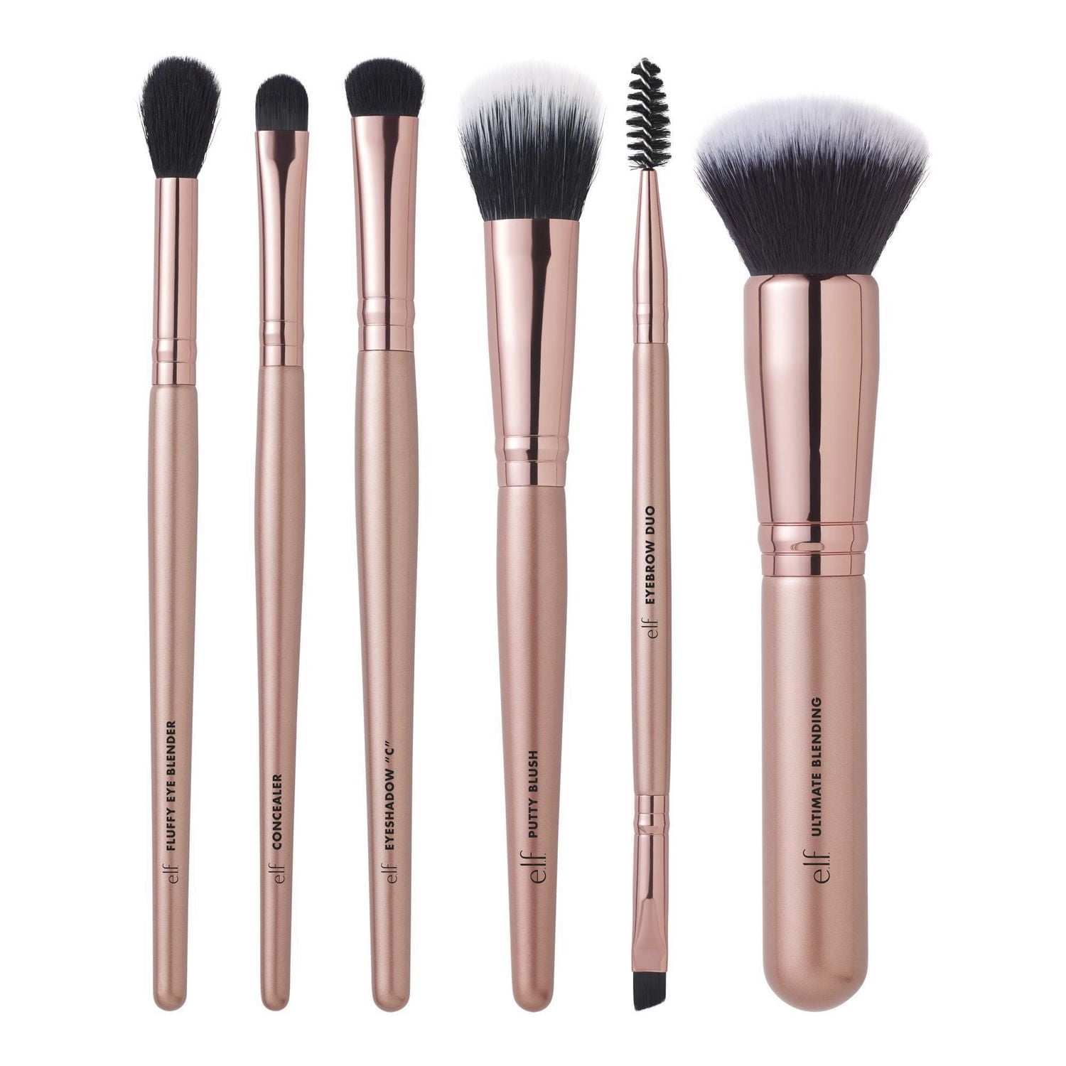 e.l.f. Cosmetics Collection de Pinceaux pour un Teint Parfait