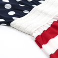thumbnail image 4 of Mom Child Family Independence Day Stripes Patchwork Boho Maxi Dress, 4 of 6