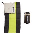 thumbnail image 1 of Sac de Couchage pour Enfants - Sac de Transport Léger avec Sangles de Compression pour le Camping, la Randonnée et les Soirées Pyjama par Wakeman Outdoors (Vert Néon/noir), 1 of 4
