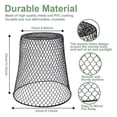 thumbnail image 3 of Rubbish Bags Wire Mesh Round Waste Lightweight Can Open Top Wastebasket Recycling Desk School Garbage Cans Home & Custom Storage, 3 of 6