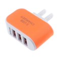 thumbnail image 2 of sdhkgrrt under $5 5Pcs USB Wall Charger, 3.1A Fast Charger Wall Adapter,3 Port USB Charger Block Multi Port Charger,Universal US Plug Power Adapter,Compact Travel Charger for Phones,High Speed, 2 of 9