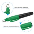 thumbnail image 5 of Unique Bargains Mini Permanent Markers Dry Erase Pen with Keychain Clip, Green Ink  4 Pack, 5 of 5
