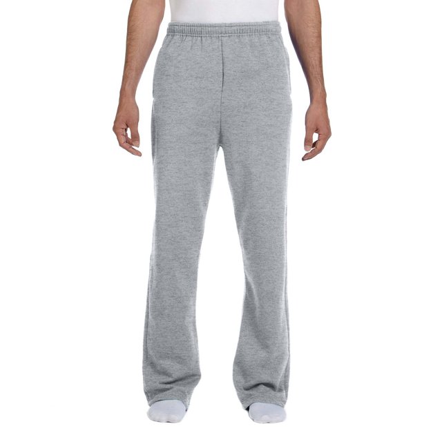 Jerzees Adult 8 oz. NuBlend Open-Bottom Fleece Sweatpants - 974MP
