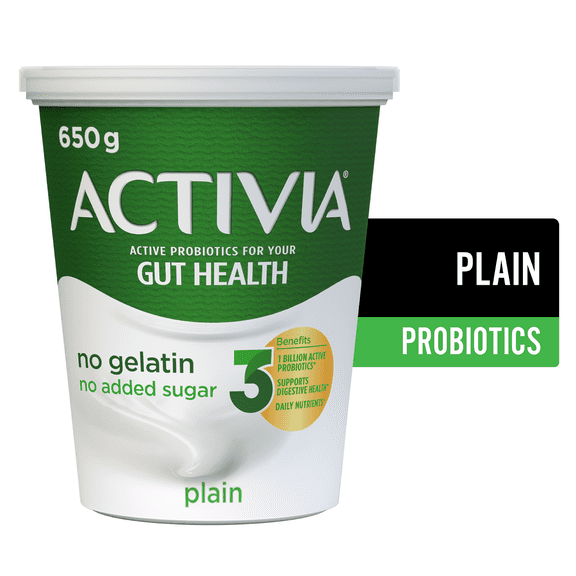 Activia Probiotic Yogurt, Plain