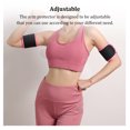 thumbnail image 3 of 1 Paire Manchon de Compression pour Bras pour Femmes Protecteur de Transpiration Portable 1 Doublure en Caoutchouc Transpiration Rapide Réutilisable Lavable Protecteur de Basketball Yoga Enveloppes Rouge, 3 of 7