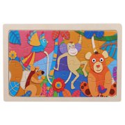 EGNMCR Wooden Puzzles Toddler Toys Gifts For 1 2 3 Year Old Boys Girls Toddler Sensory Toy Wooden puzzle Birthday Gifts for Kids