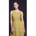 thumbnail image 4 of Bimba Robe Longue Sans Manches pour Femmes à Imprimé Floral Style Chic Maxi-Robe-Xxx-Grand, 4 of 6