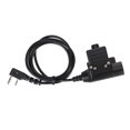 thumbnail image 2 of Talkie Adapter Cable,  90cm U94 PTT Adapter Cable  Bite Force  for  KPG TH TK, 2 of 8