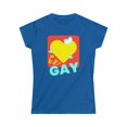 thumbnail image 2 of It's OK to Be Gay Equality Gay Pride Rainbow Gay Rights LGBT Womens Shirts, 2 of 6