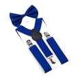 thumbnail image 3 of lionlar Kids Suspenders Bow Adjustable Y Back Brace for Wedding Dance Costume Blue, 3 of 9
