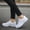 Z04-White, variant on XIAQUJ Women Lace up Running Shoes Sports Shoes White Sneakers Women's Fashion Sneakers White 8.5(41)