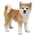thumbnail image 1 of Statue d'Animal de Jardin Akita Chien Debout, 1 of 5