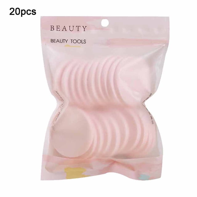 Braveheart Latex Cosmetic Puff Set Women'S Beauty Sponge Blender Wedge Makeup Accessory 20Pcs, Cxt022 & Round