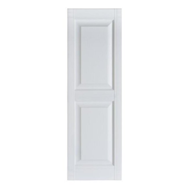 Volets Décoratifs Extérieurs à Panneau Surélevé Premier, Peignables - 15 x 67 Po