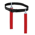 thumbnail image 3 of ziyahi Ceinture de Taille de Football Ruban Ajustable pour Accessoires d'Équipement de Plein Air Jaune Rouge 120x5cm, 3 of 3