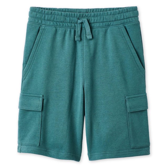 Short en tissu éponge avec poche cargo George pour garçons
