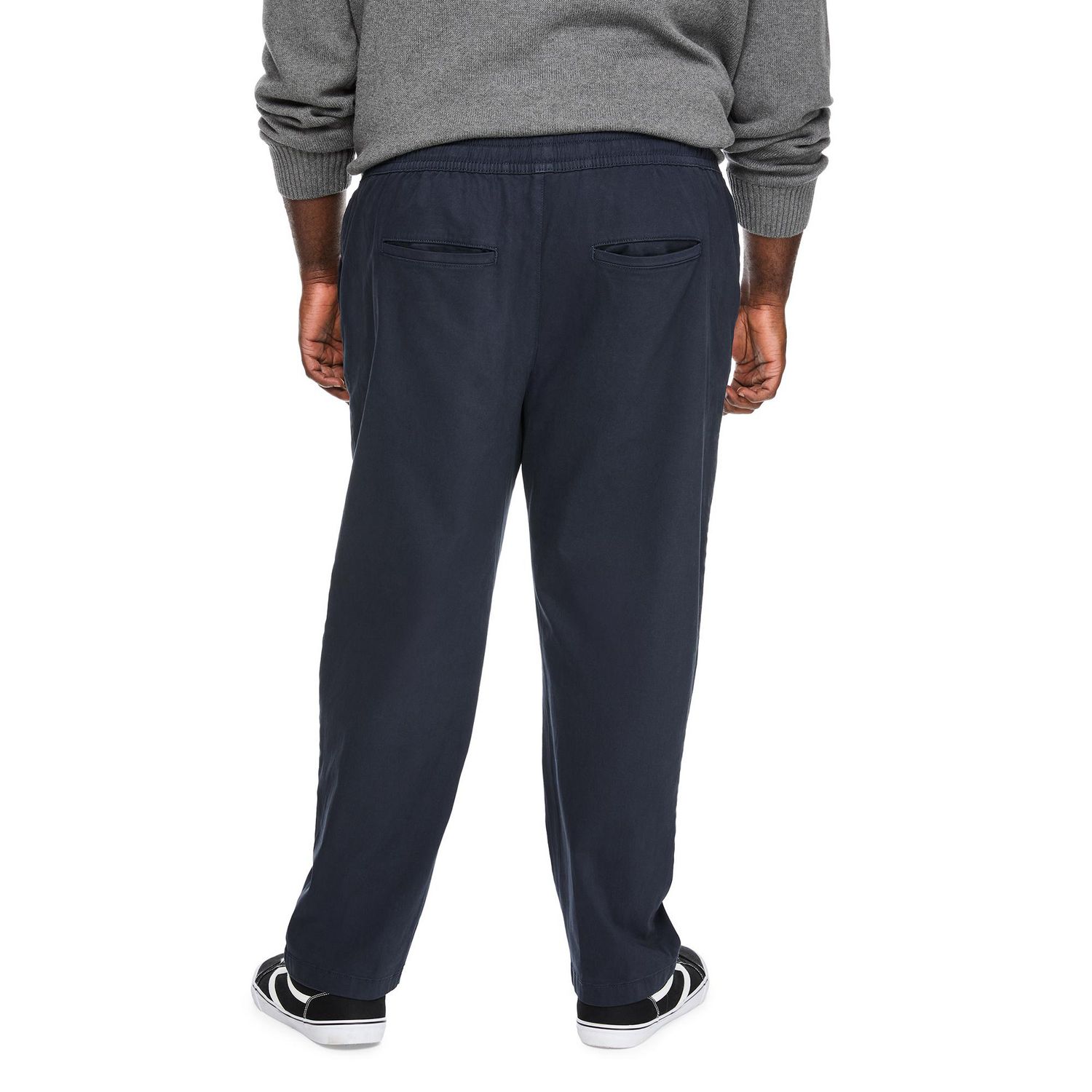 Pantalon à enfiler en twill George Plus pour hommes