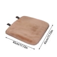 thumbnail image 5 of Comfortable and Warm Car Plush and Cold Cushions with Details to Warm Your Driving Experience Enjoy the Warmth and of Driving Inwint Car Cushions for Driving, 5 of 5