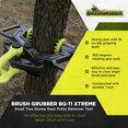 thumbnail image 2 of Brush Grubber BG-11 XTREME Brush & Tree Stump Puller Remover Tool w/ Handles, 2 of 7