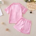 thumbnail image 3 of Ensembles de Pyjamas Assortis pour la Famille d'Été 2 Pcs Ensembles de Pyjamas à Manches Courtes pour la Famille Vert Taille Bébé-Enfants-Adulte Unisexe, 3 of 8