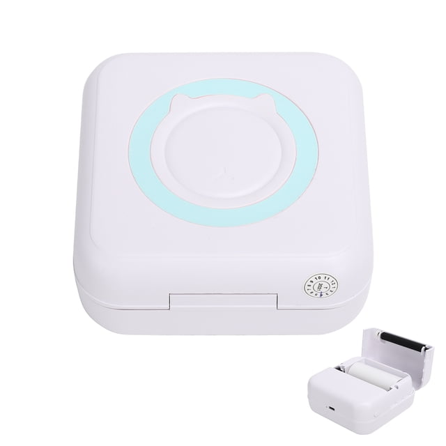 Mini Pocket Printer Student Paper Portable MistakeConnection Portable Pocket Printer Petite Label Printers