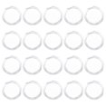 thumbnail image 1 of 100 Pcs Porte-Monnaie Transparents Étuis à Pièces Pratiques Capsules Porte-Monnaie, 1 of 8