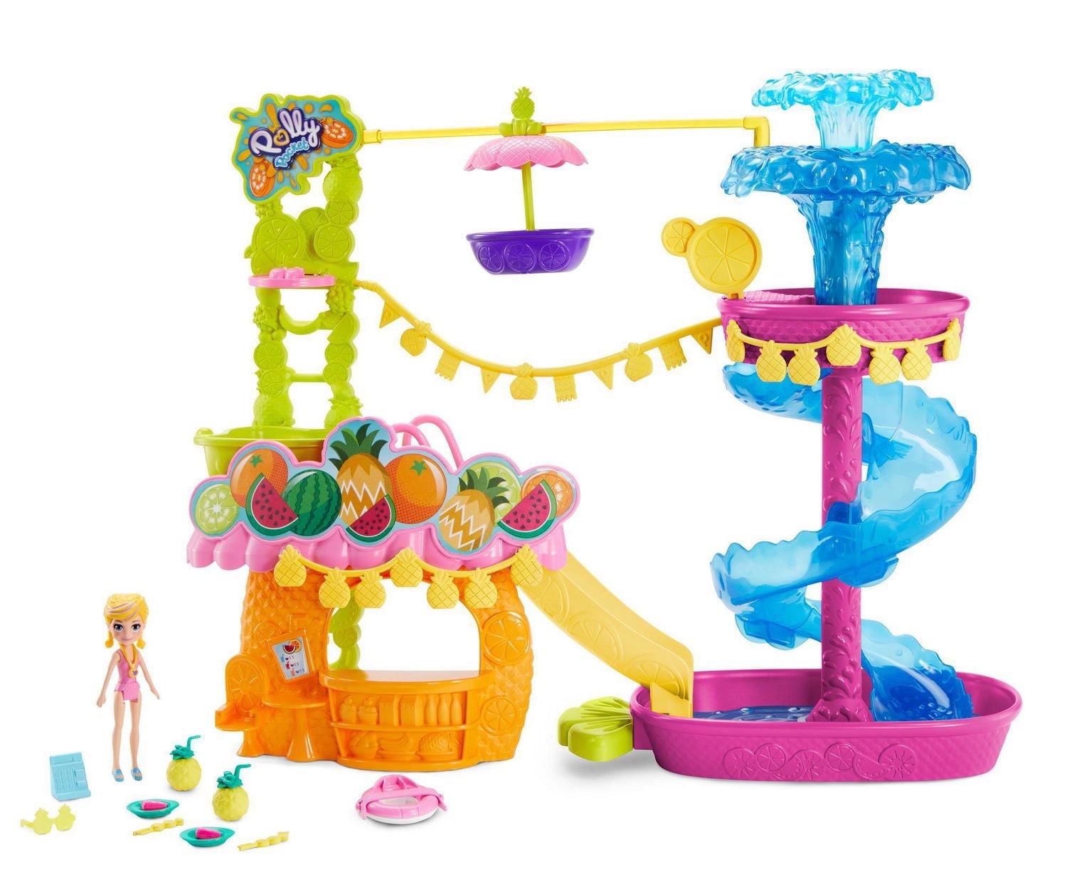 Polly Pocket Parc Aquatique Agrumes surprises