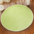 thumbnail image 4 of Back To School Supplies Sale!Fluffy Round Rug,Plush Ound Rugs for Living Room,White Faux Fur Rug,Fluffy Washable Shag Rug for Living Room, Fuzzy Small Circle Rug for Bedroom Dorm Plush Rug Room, 4 of 8