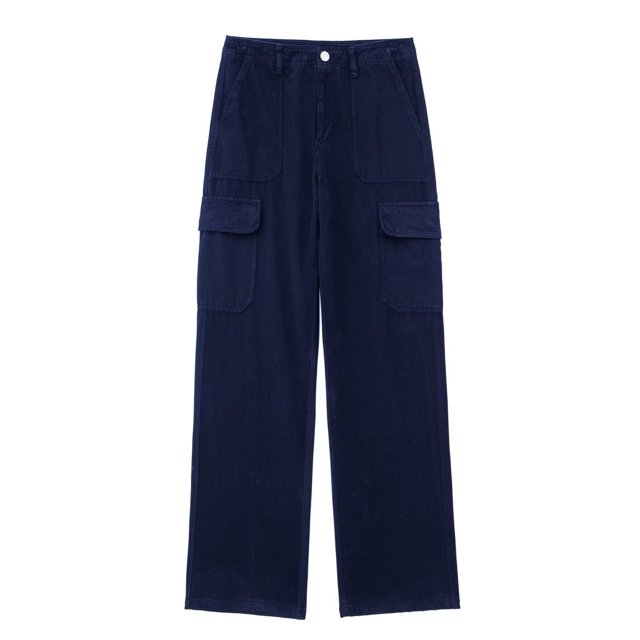 Timegard Pants for Women Straight Leg Solid Color Cargo Pants Lounge Pants with Pockets Fall Outdoor