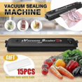 thumbnail image 3 of Machine de Scellage sous Vide pour Aliments (Prise Eu) Système de Scellage Domestique pour Repas Frais Emballage Ns2, 3 of 5