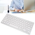 thumbnail image 3 of Cordless Keyboard Mini, Keys Ultra Thin Portable F30 Frontgrill 78 Computer Accessories Peripherals Strebe White Keyboards for  OS X IOS WindowsKorean, 3 of 8