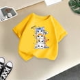 thumbnail image 5 of HNMKIU T-Shirt Graphique Stylé pour Filles à Manches Courtes pour l'Été, Tenue Décontractée Tendance, Haut à Col Rond pour Jeunes Fashionistas, 5 of 5