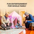 thumbnail image 2 of myFirst Voice 2 Kids Karaoke Machine Portable Bluetooth Speaker, Wireless Microphone, 5 Voice Changer (Blue), 2 of 6