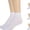 White, variant on 100 Pack of Bulk Wholesale Men's U.S. Shoe Size 8 - 13 Ankle Socks for Walking, Running, Sports, Gym, Leisure and Recreation in White
