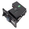 thumbnail image 1 of Vending Machine Coin Slot, High Accuracy DC12V±10% Prevent Phishing Coin Acceptor Support 6 Kinds Of Coins  For Game Machines, 1 of 8