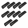thumbnail image 1 of Decodeary 10pieces Set Office Rubber Mountable ,Ensuring Organization Alloy Office Essential Clips With Handle Stationery 12CM no rubber, 1 of 6
