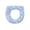 Blue, variant on Luminous Toilet Seat Cover, Washable Household Toilet Seat, Winter Plush with Zipper, Universal Fit Toilet Seat for Bathroom Decoration