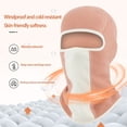 thumbnail image 4 of Face Mask Skin Care,Winter Face Mask,Winter Outdoor Warm Riding Mask Face Protection Neck Protection and Mouth Protection Integrated Hood Cold Fleece Hat,Gaiters Face Mask,Comfortable Face Masks, 4 of 6