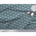 thumbnail image 2 of Soimoi Rayon Fabric Dot & Ogee Damask Fabric Prints by Yard 42 Inch Wide, 2 of 3