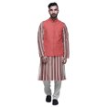 thumbnail image 1 of Atasi Ensemble Kurta Pyjama Ethnique Classique à Manches Longues Imprimé pour Hommes Tenue Décontractée, 1 of 5