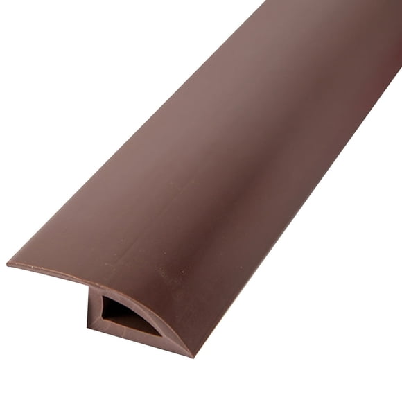 10/15mm Floor Transition Strip Self-Adhesive Waterproof PVC Cuttable Wear-resistant Sealing Carpet to Tile Floor Doorway Threshold Strip Home Supplies
