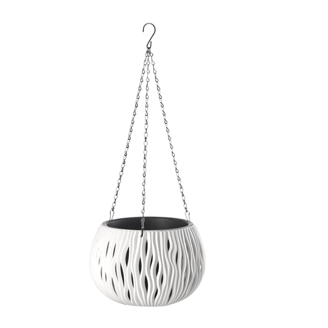 Xingzhi Decorative And Functional Outdoor Planter For Plants And Inner Liner Is Easy Milk white trumpet