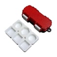 thumbnail image 4 of Siruishop Pool Chalk Holder Multifunctional Portable Compact Billiard Cue Chalk Holder red, 4 of 8