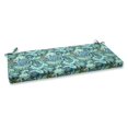 thumbnail image 1 of Pillow Perfect Outdoor Pretty Paisley Bench Cushion, Navy, 1 of 4
