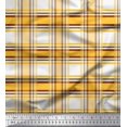 thumbnail image 1 of Soimoi Cotton Cambric Fabric Gingham Check Print Fabric by Yard 56 Inch Wide, 1 of 3