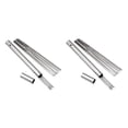 thumbnail image 2 of Transemion Versatile Stainless Steel Barbecue Stick Culinary Masterpieces With Ease Silver Stick +20* stick 2Set, 2 of 6